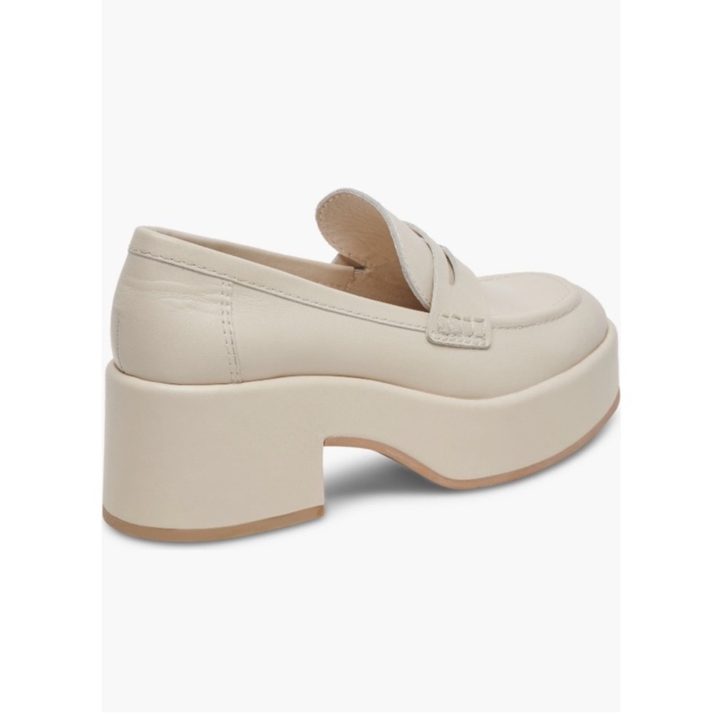 Women's  dolce Vita Yanni Cream Loafers - Picture 2 of 6
